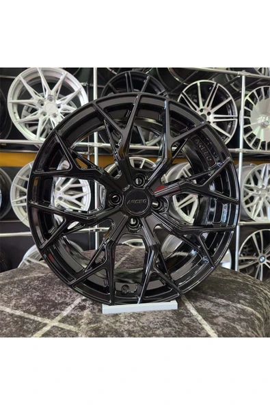 arceo 17" (İNÇ) 4x108 Roma Et25 Siyah Jant Modeli Peugeot Citroen Uyumlu