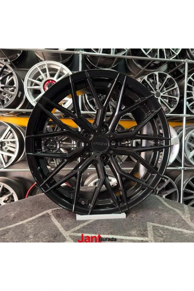 arceo 17" (inç) 5x100 ARCEO VALENCİA BLACK POLO EGEA DOBLO Jant Modeli (4 ADET) Uyumlu