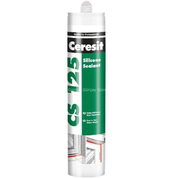Ceresit Cs225 Silikon 280Gr Şeffaf