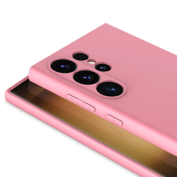 Samsung Galaxy S24 Ultra Kılıf Lansman içi Kadife Silikon Zr-Mara ürün görseli 1