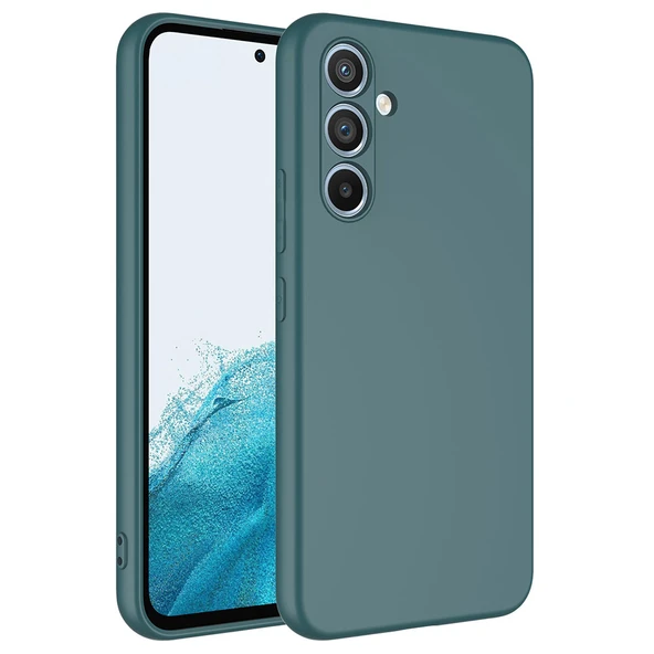 Samsung Galaxy A54 Kılıf Lansman içi Kadife Silikon Zr-Mara