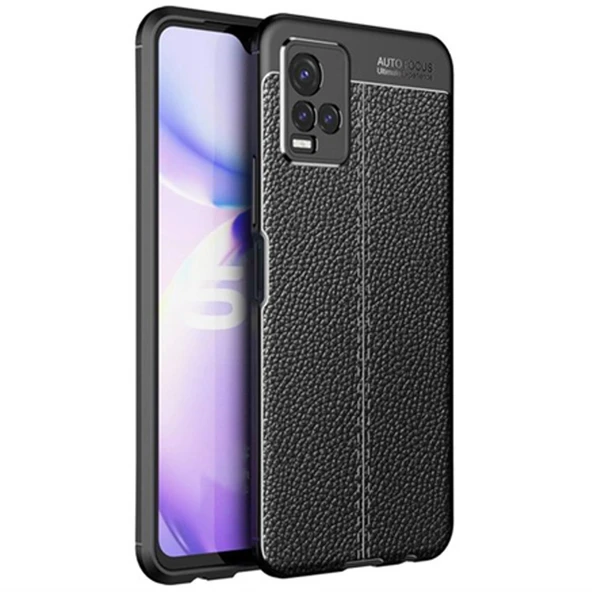 Vivo Y33S / Y21S / Y21 Kılıf Deri Görünümlü Silikon Kılıf Azn-Focus ürün görseli 1