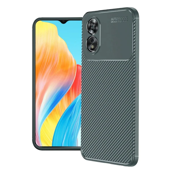 Oppo A38 Kılıf Karbon Görünümlü Silikon Kılıf Azn-Karbon ürün görseli 1