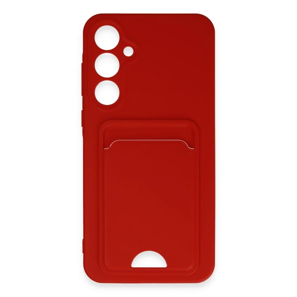 Samsung Galaxy A35-5G Kılıf Kartlıklı Renkli Silikon Azn-Kelvn - Resim 2