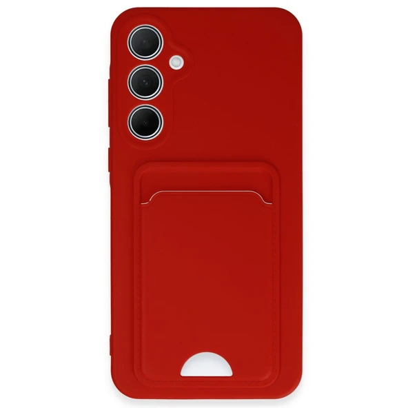 Samsung Galaxy A35-5G Kılıf Kartlıklı Renkli Silikon Azn-Kelvn ürün görseli 1