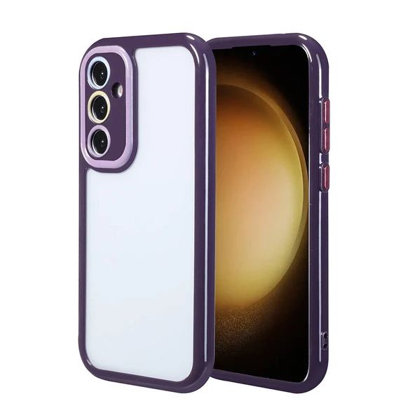 Samsung Galaxy S23 FE Kılıf Kamera Korumalı Silikon Kapak Zr-Vtm