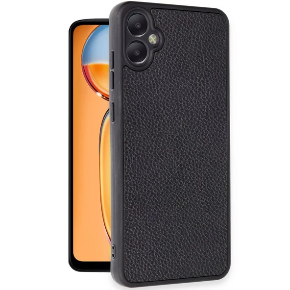 Samsung Galaxy A05 Kılıf Deri Görünüm Silikon Kapak Azn-Aras ürün görseli 1