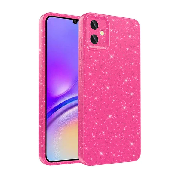 Samsung Galaxy A05 Kılıf Kamera Korumalı Simli Lüks Zr-Koton - Resim 2