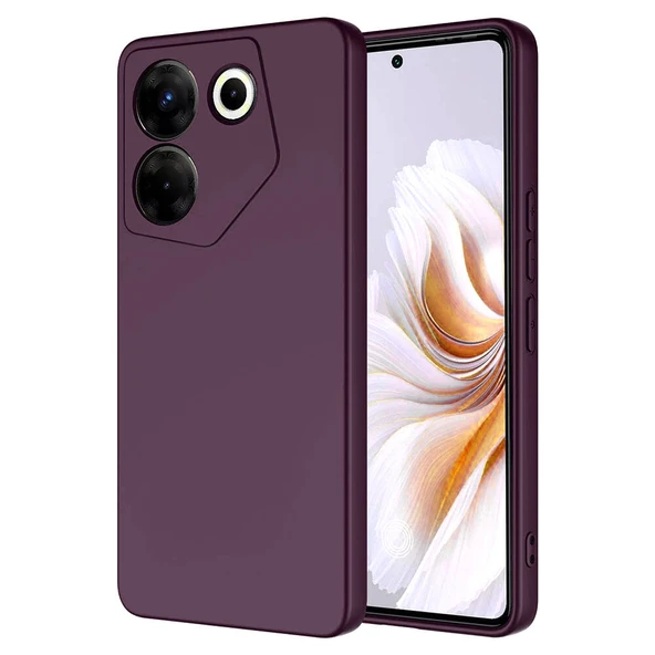 Tecno Camon 20 Pro 5G Kılıf Lansman içi Kadife Silikon Zr-Mara