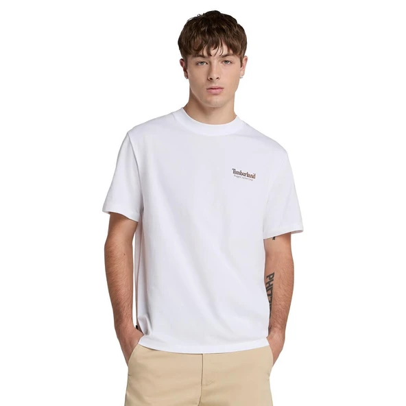 Timberland Rugged Active Gear Back Graphic Tee Erkek Tişört TB0A6DMA1001