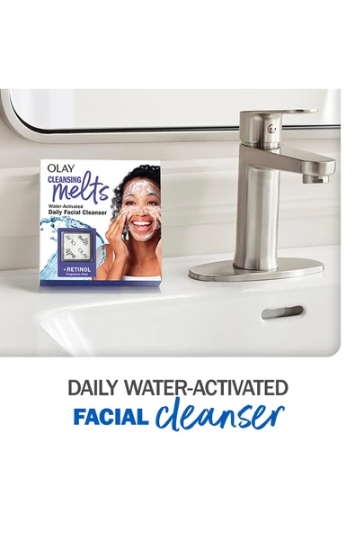 Olay Cleansing Melts + Retinol Cilt Temizleyici Çözünen Ped 32 Adet - 2