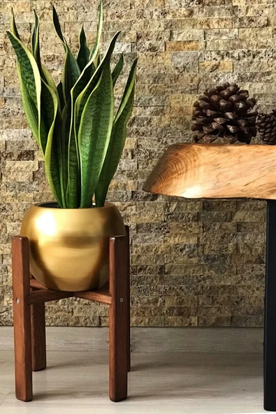 Çiçek Saksı Altlığı Raf - Çiçek Stand - 1 Adet