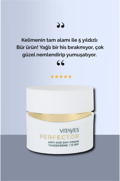 VITAYES Avantajlı Ikili Set 15 Spf'li Canlandırıcı Gündüz Kremi & Dna Onarımı Kırışıklık Karşıtı Gece Kremi. - 4