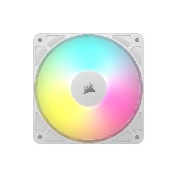 CORSAIR RS Serisi RS120 ARGB Beyaz 120MM PWM 3'lü Fan Kiti-CO-9050185-WW - 2