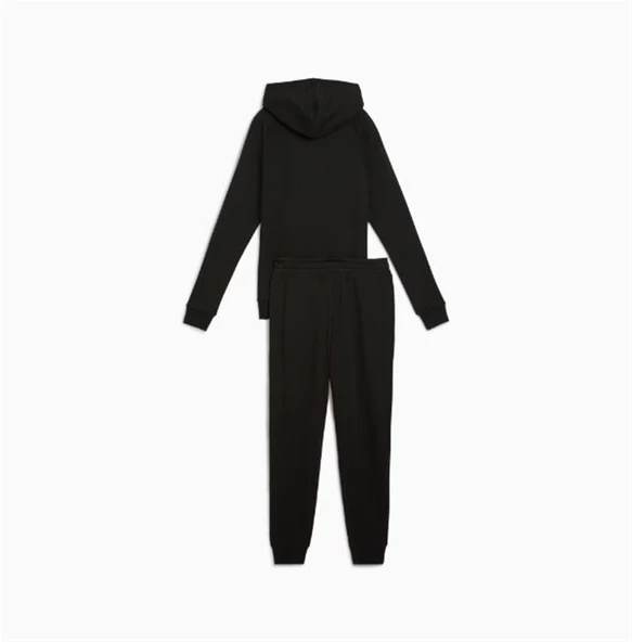 Puma Hooded Sweat Suit Siyah Kadın Eşofman Takımı - 685077 01 - 6