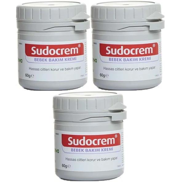 Sudocrem Cilt Bebek Bakım - Pişik Kremi 60GR (3 Lü Set) - 1