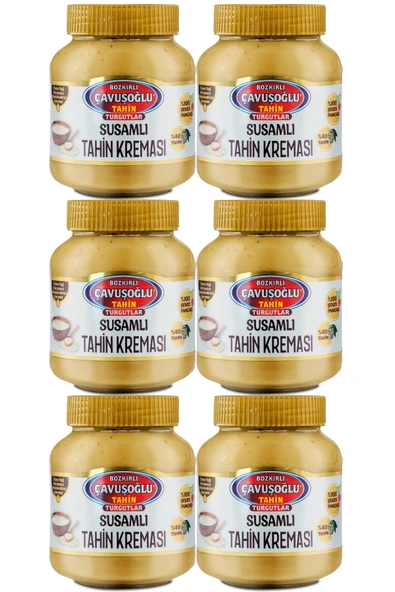 Çavuşoğlu Susamlı Tahin Kreması 330 gr x 6 Adet