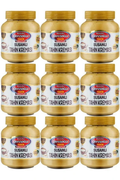 Çavuşoğlu Susamlı Tahin Kreması 330 gr x 9 Adet