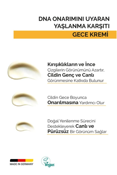 VITAYES Gündüz Kremi SPF15 Gece Kremi Akne Karşıtı Doğal Çay Ağacı Özlü Serum Avantajlı Set - 4