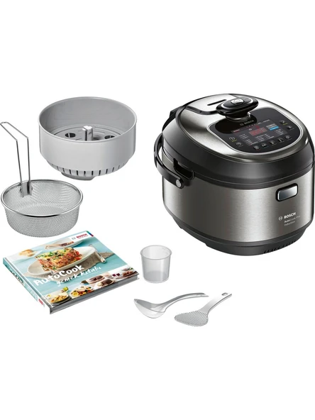 AÇIKLAMAYI OKU - Bosch Auto Cook Pro MUC88B68TR Çoklu Pişirici Metalik / Siyah - 2