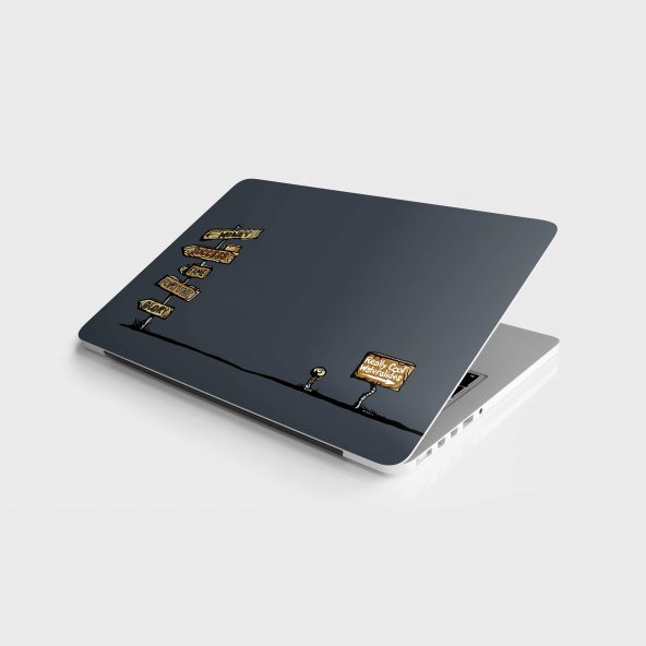 Laptop Sticker Bilgisayar Notebook Pc Kaplama Etiketi Money