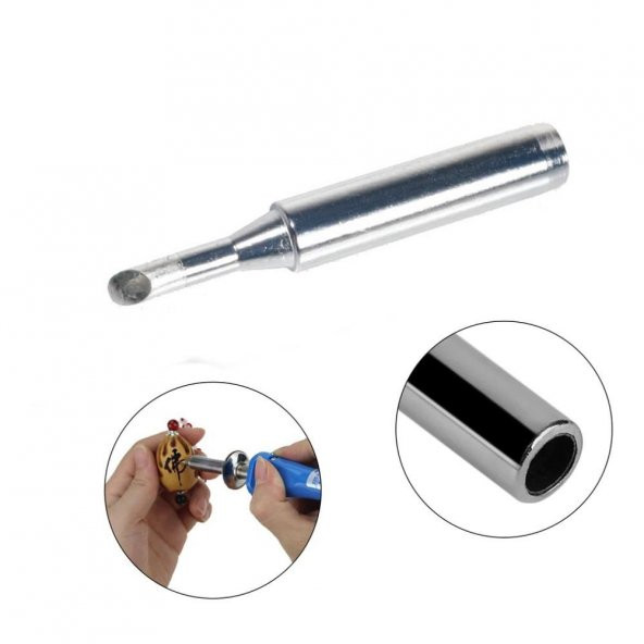 WellHise 900M-T-3C Isı Ayarlı Havyalar İçin Yedek Havya Ucu - 3