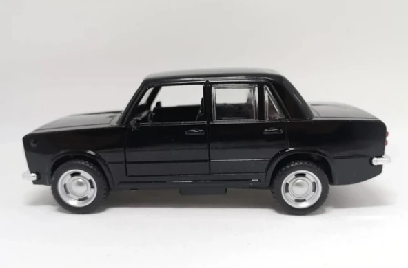 Oyuncak Metal Model Araba 1/36 Çek Bırak Siyah Hacı Murat 124 - 2