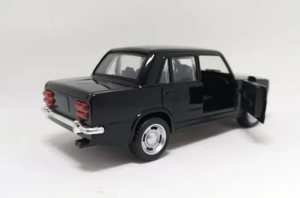 Oyuncak Metal Model Araba 1/36 Çek Bırak Siyah Hacı Murat 124 - 4