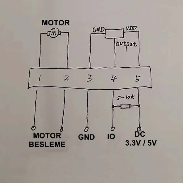 RP360-ST/15260 Dc Motor Robot Süpürge DC 12V DIY RC Oyuncak Model Araba Bot Helikopter Vakum Fan Elektrik Motoru - Resim 9