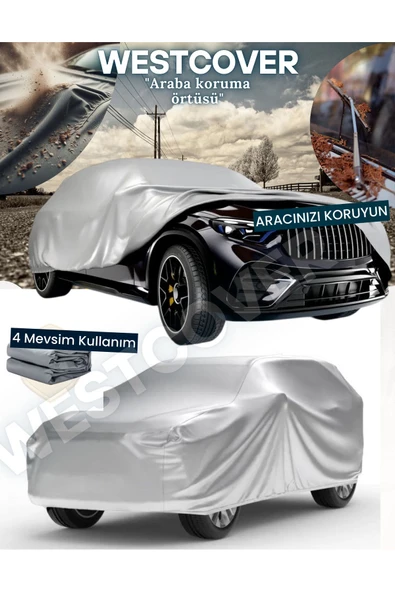 westcover Scion xB Hatchback Uyumlu Premium Oto Araba Brandası GRİ ürün görseli