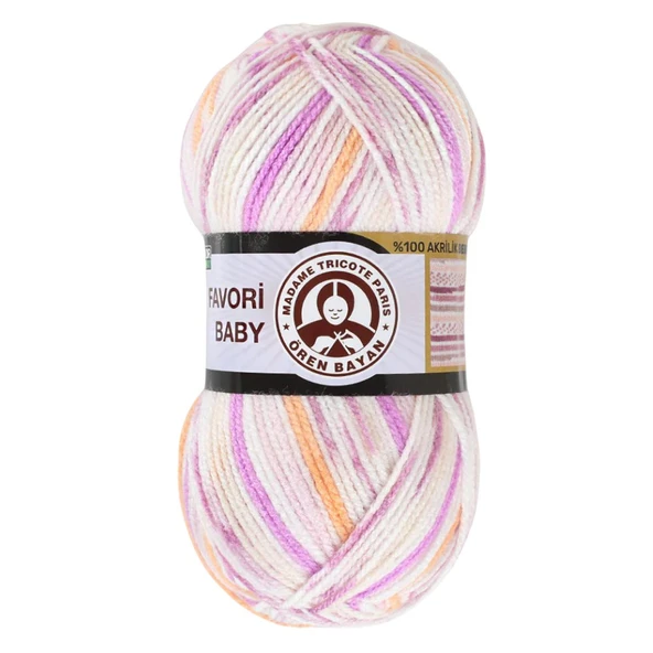 Ören Bayan Favori Baby Örgü İpi - 1 Adet - ( Renk Kodu : 661 )