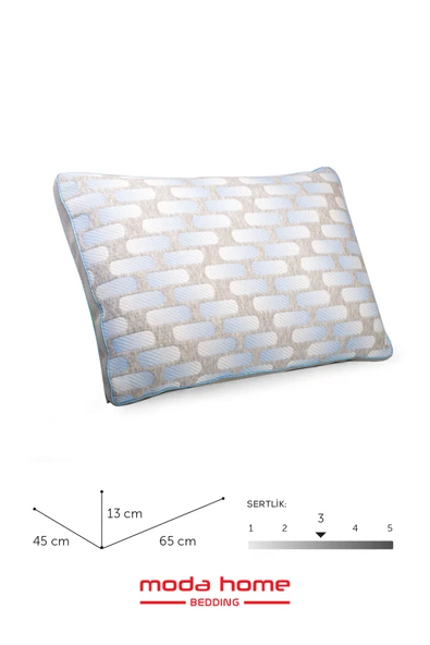 Moda Home Bedding 2 Adet Visco Terapi Yastık, Ortopedık yastık, Visco yastık - 6