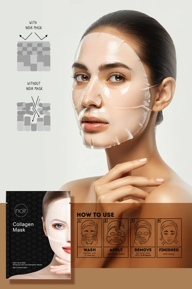NOİR BEAUTY COSMETİC Noir Beauty Collagen Maske - 2