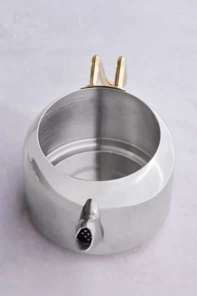 Karaca Altın Tres 3'lü Indüksiyon Tabanlı Çaydanlık Takımı Gold Paslanmaz Çelik - 5