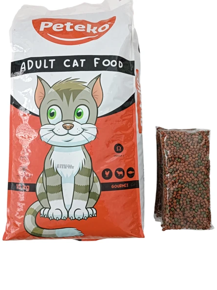 Peteko Gourmet Yetişkin Kedi Maması (Açık 450 g)