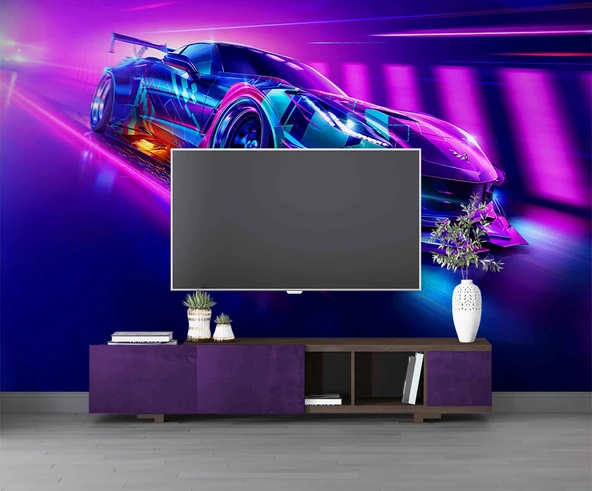 Gamer Araba Nfs Duvar Kağıdı - Resim 3
