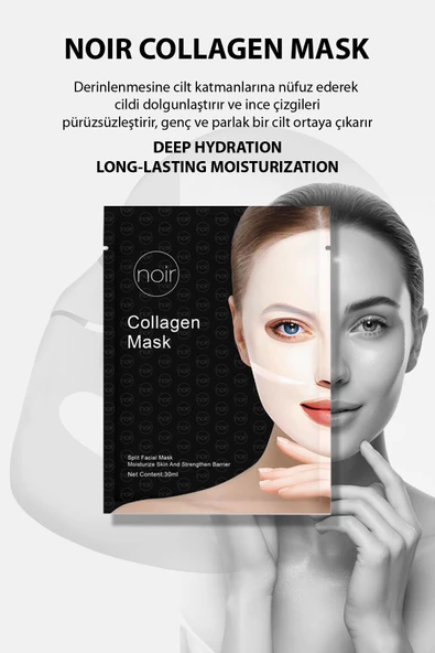 NOİR BEAUTY COSMETİC Noir Beauty Collagen Maske