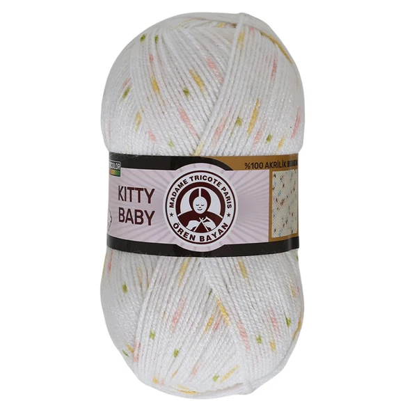 Ören Bayan Kitty Baby El Örgü İpi - 1 Adet - ( Renk Kodu : 389 ) ürün görseli 1