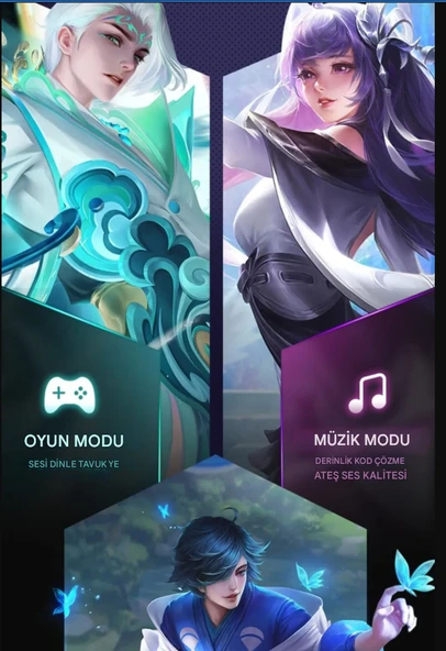 QASUL Kablosuz Bluetooth Oyuncu Kulaklığı Yeni Nesil G10 5.2 Bluetooth Versiyon - 5