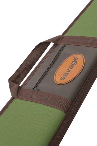 Lüks Tüfek Kılıfı - Savage - Cepli - Yeşil - 66 Namlu - Resim 3