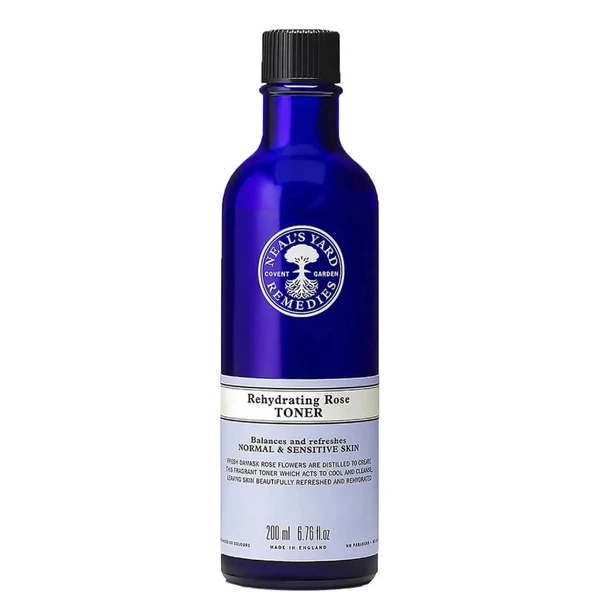 NEALS YARD REMEDİES Rehydrating Rose Toner - Organik Gül Özlü Nemlendirici Tonik 200ml