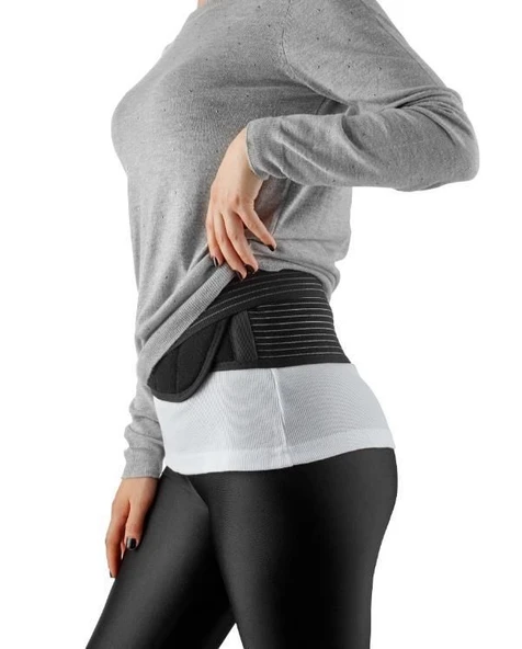 BabyJem Doğum Sonrası Balenli Korse 579 Siyah ürün görseli