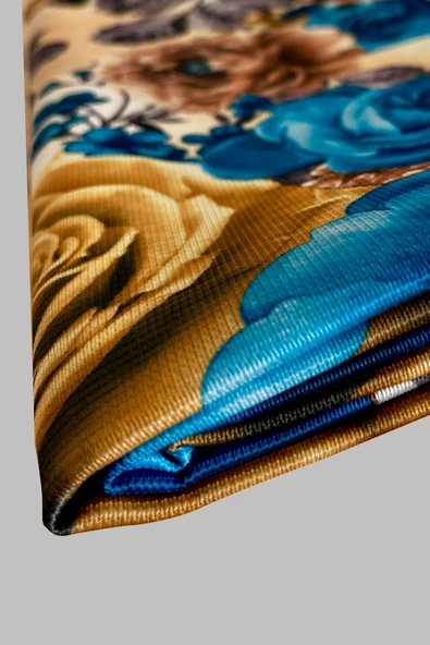 LOOM & LAUREL Baskılı Yıkanabilir Masa Örtüsü Mutfak Bahçe Piknik Masa Örtüsü (140x140, 140x200) - Resim 9