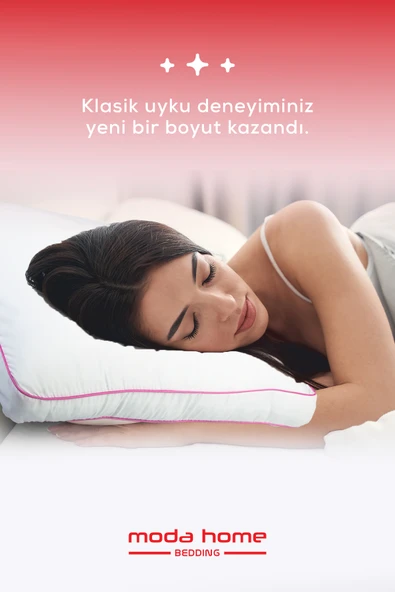 Moda Home Bedding 2 Adet Frio Yastık Çift Biyeli - 3