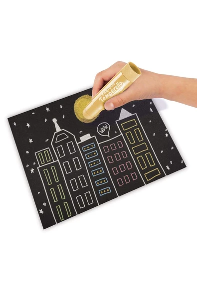 Temperello Poster Boya Kalemi 6’lı – Metalik - 2