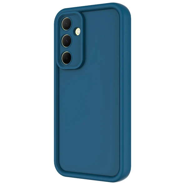 Samsung Galaxy A55 Kılıf Kamera Korumalı Kalın Kenarlı Viera Silikon Case - 5