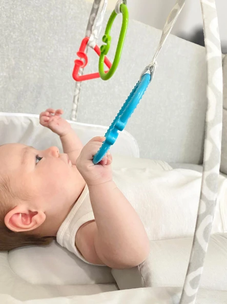 Babynest Çanta 771 Gri Kare - 9