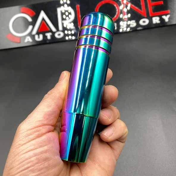 Bukalemun Yanıklı Vites Topuzu 13cm Metal Gövde Premium - 2
