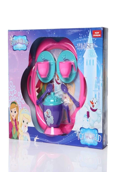 Oyuncak Frozen Çay Seti Kız Çocuk - 3