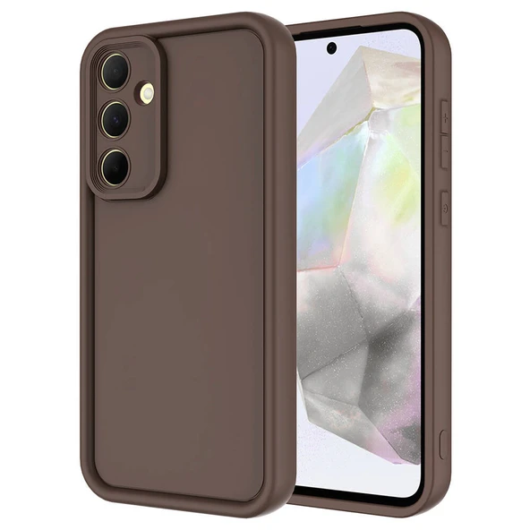 Samsung Galaxy A55 Kılıf Kamera Korumalı Kalın Kenarlı Viera Silikon Case - 10